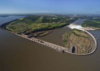 Lago de Itaipu e Rio Paraná. Foto: Alexandre Marchetti /Itaipu Binacional/Divulgação