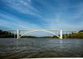 Ponte da Amizade, que liga o Brasil ao Paraguai. Foto: Alexandre Marchetti/Itaipu Binacional