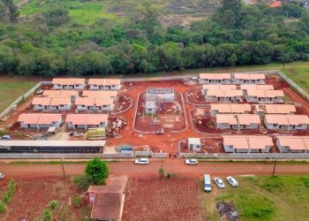 As 40 casas em Foz do Iguaçu serão cedidas em sistema de aluguel social. Foto: Divulgação