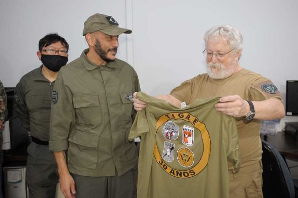 Adauto Abreu de Oliveira, idealizador e fundador do Tático Integrado de Grupos de Repressão Especial (Tigre), fundou a unidade de elite há 30 anos. Foto: PCPR