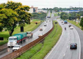 Trecho da BR-277 que deverá ser iluminado. Foto: Rubens Frailini/Itaipu