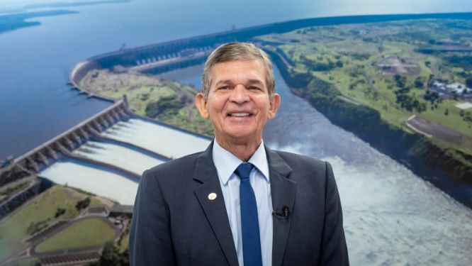 Silva e Luna completa dois anos à frente da Diretoria-Geral Brasileira. Foto: Rubens Fraulini/Itaipu Binacional