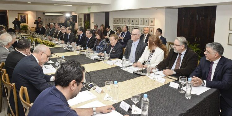 Primeira reunião da Comissão Consultiva do Tratado de Itaipu. Foto: MRE/Divulgção