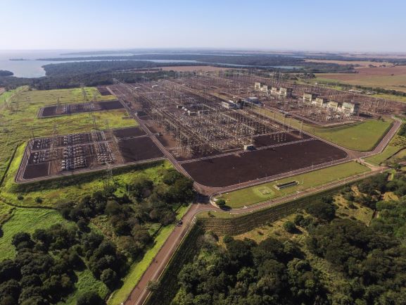 Subestação de Furnas em Foz do Iguaçu. Foto: Arquivo Furnas