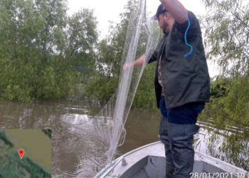 O Instituto Água e Terra (IAT) apreendeu e recolheu 190 itens durante a segunda Força-Tarefa de fiscalização de caça, pesca e floresta.  Fotos: Divulgação Sedest/IAT