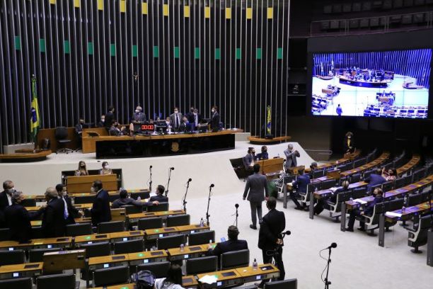 Sessão de votações do Plenário da Câmara dos Deputados
Fonte: Agência Câmara de Notícias