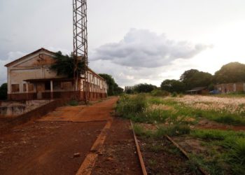 Na foto, a antiga estação de trem desativada em Maracajú que poderá ser incorporado ao projeto da Nova Ferroeste. Foto Gilson Abreu/AEN