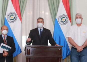 Presidente do Paraguai anuncia o redirecionamento dos recursos. Foto Agência IP