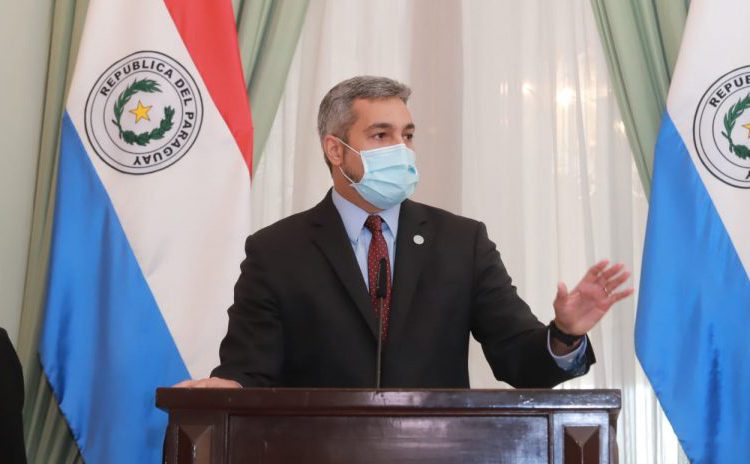 Mario Abdo Benítez, Presidente da República. Foto: Agência IP