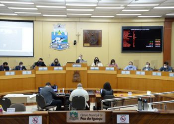 Audiência pública realizada ontem, na Câmara de Vereadores. Foto: Divulgação/CMFI