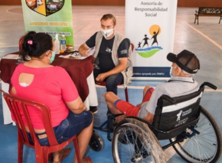 A empresa também presta assistência a pacientes e familiares. Foto: IB/Paraguai