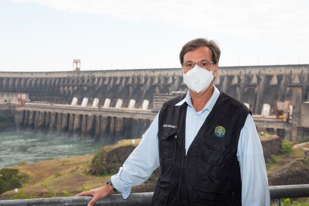 Ministro Gilson Machado visitou a usina de Itaipu este ano. Foto: Rubens Fraulini/IB