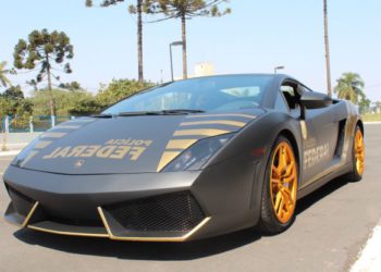 Novo carro da PF. Foto: PF/Divulgação