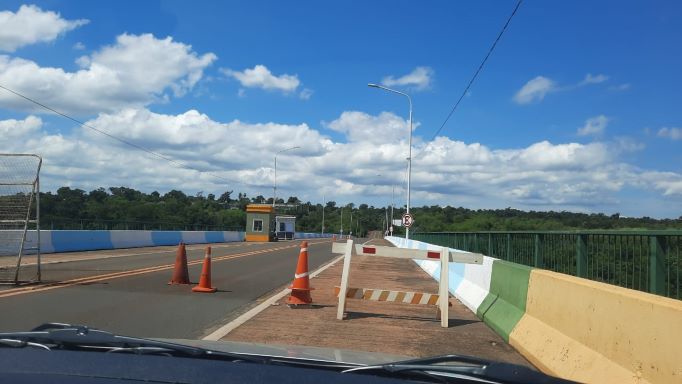Ponte Tancredo Neves, que liga Foz do Iguaçu a Puerto Iguazú. Foto: Cris Loose