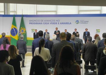 Lançamento da Casa Verde e Amarela. Foto: divulgação