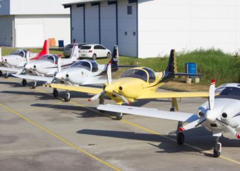 Aviões produzidos pela Wega Aircraft no Brasil. Foto: divulgação/Wega