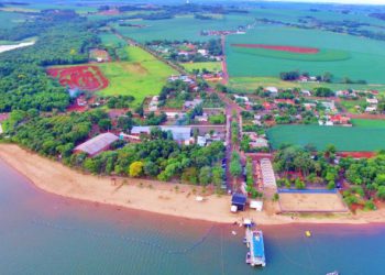 Praia de Itaipulândia. Foto: prefeitura da cidade/divulgação