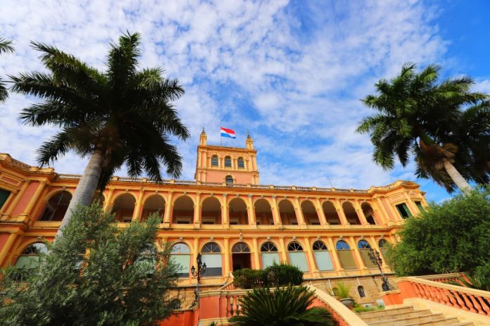 Sede do Palácio do Governo do Paraguai. Foto: Agência IP/Divulgação