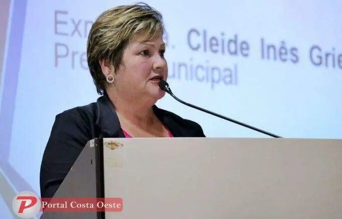 Prefeita de Itaipulândia, Cleide Prates, idealizadora do projeto. Foto: Portal Costa Oeste