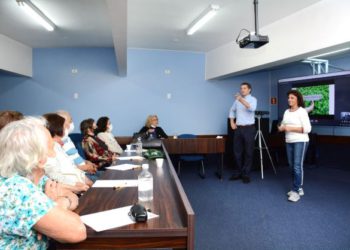 A Reitora Professora Rosicler Hauagge do Prado e o Pró-reitor Prof. Doutor Fábio Prado que é Conselheiro de Administração da AIUTA, receberam os participantes. Foto: UDC/Divulgação