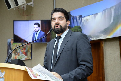 Vereador Adnan El Sayed. Foto: CMFI/Divulgação