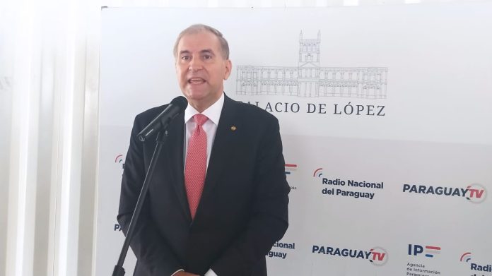 Ministro das Relações Exteriores do Paraguai, Julio Cesar Arriola. Foto: Agência IP