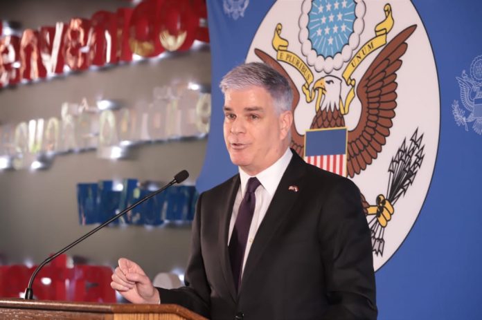 Marc Ostfield, embaixador dos Estados Unidos no Paraguai. Foto: Agência IP/Divlgação