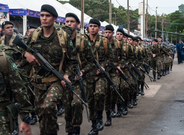 Foto: Marcos Labanca. Desfile de 7 de setembro de 2018.