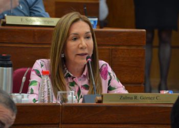 Senadora Zulma Gómez. Foto: Agência IP/Divulgação