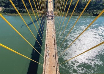 Ponte da Integração 94% concluída. Foto: DER