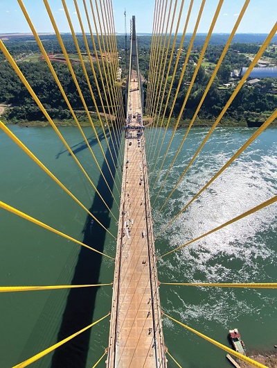 Ponte da Integração 94% concluída. Foto: DER