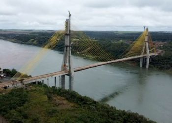 Ponte da Integração praticamente concluída. Foto: DER/Divulgação