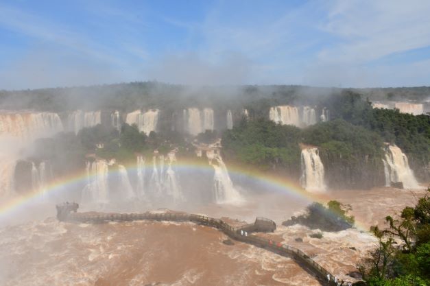 Imagens das Cataratas do Iguaçu feitas nesta segunda-feira (17). Fotos: : Wesley Maurício #FotoEquipeCataratas