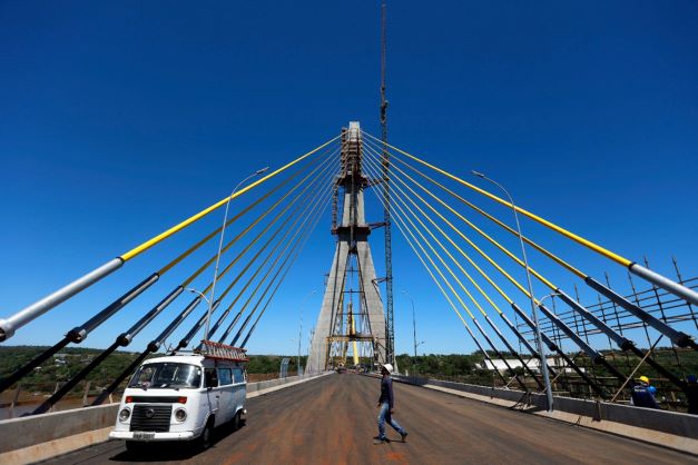Ponte da Integração prontinha para ser inaugurada. Foto: DER/Divulgação