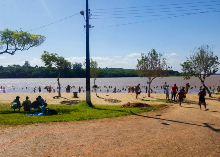 Reabertura da Prainha de Três Lagoas em 15 de janeiro de 2020. Foto: PMFI/Divulgação