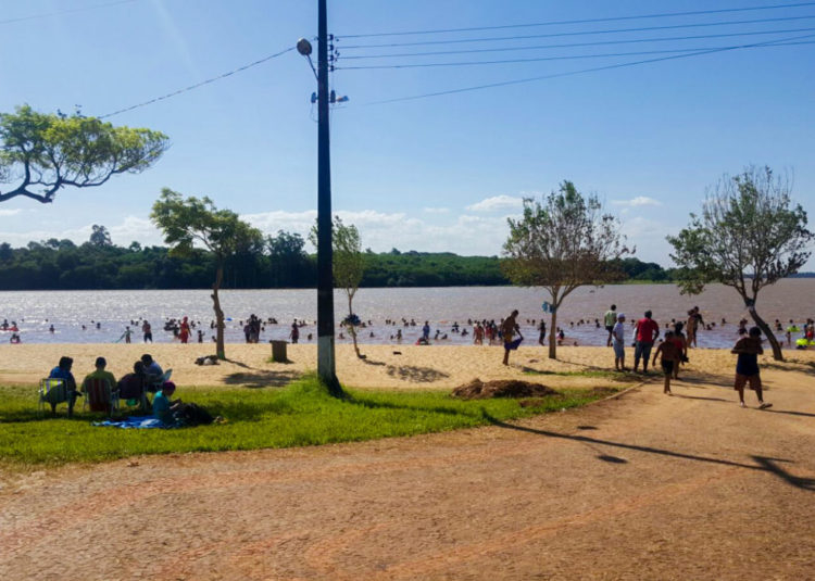 Reabertura da Prainha de Três Lagoas em 15 de janeiro de 2020. Foto: PMFI/Divulgação