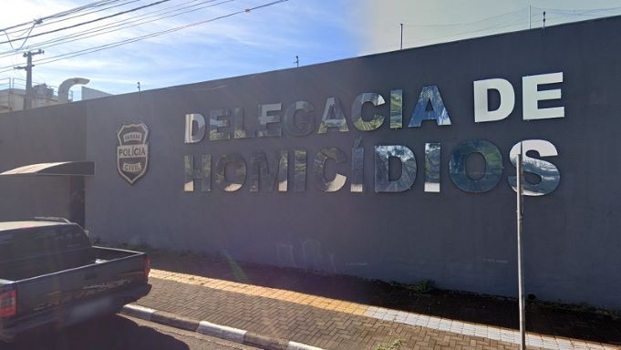 Delegacia de Homicídios de Foz do Iguaçu. Foto: captura de internet