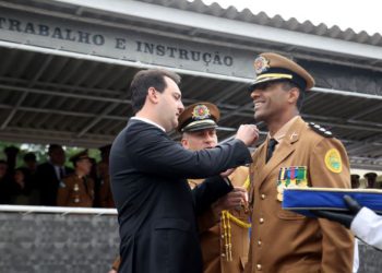 Sérgio Almir Teixeira é o novo comandante da Polícia Militar do Paraná -
Foto: Gilson Abreu/AEN
