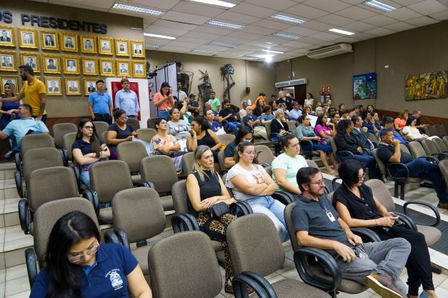 Sessão de hoje na Câmara de Vereadores. Foto: Divulgação