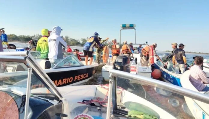 Desavença no Rio Paraná. Foto: El Litoral