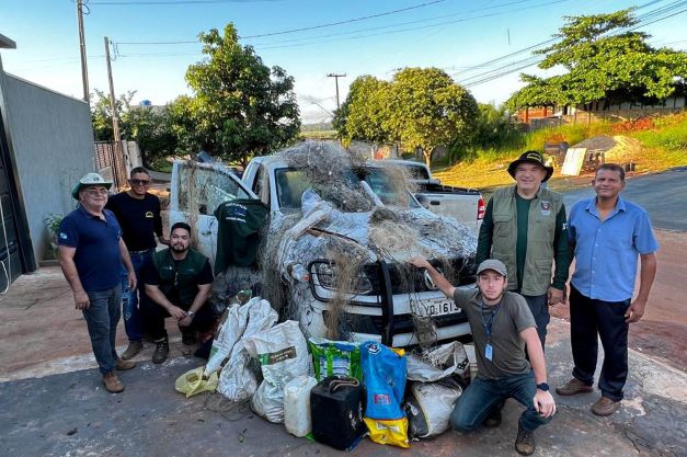 Operação do IAT no Rio Paraná busca combater a prática da pesca ilegal. Foram recolhidos materiais proibidos e aplicadas multas
Foto: Comunicação IAT