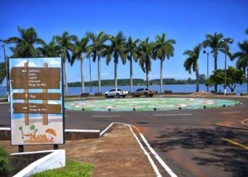 A praia revitalizada pela Itaipu do Paraguai será aberta nesta sexta-feira. Fotos: IB/Divulgação