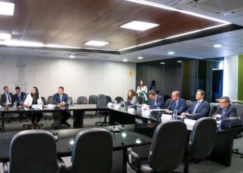 A definição ocorreu na reunião extraordinária do Conselho de Administração da Itaipu, na sede do Ministério de Minas e Energia (MME), em Brasília (DF), e em videoconferência com a sede da Itaipu em Assunção, no Paraguai. Foto: Sara Cheida/Itaipu Binacional