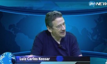 Professor Carlos Kossar.  Foto: captação de vídeo do JNT