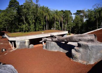 Obras do  centro estão mais da metade concluída. Fotos: IB/margem paraguaia