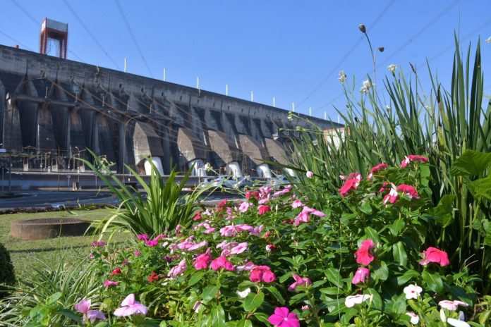 Hidrelétrica de Itaipu. Foto: divulgação/Agência IP