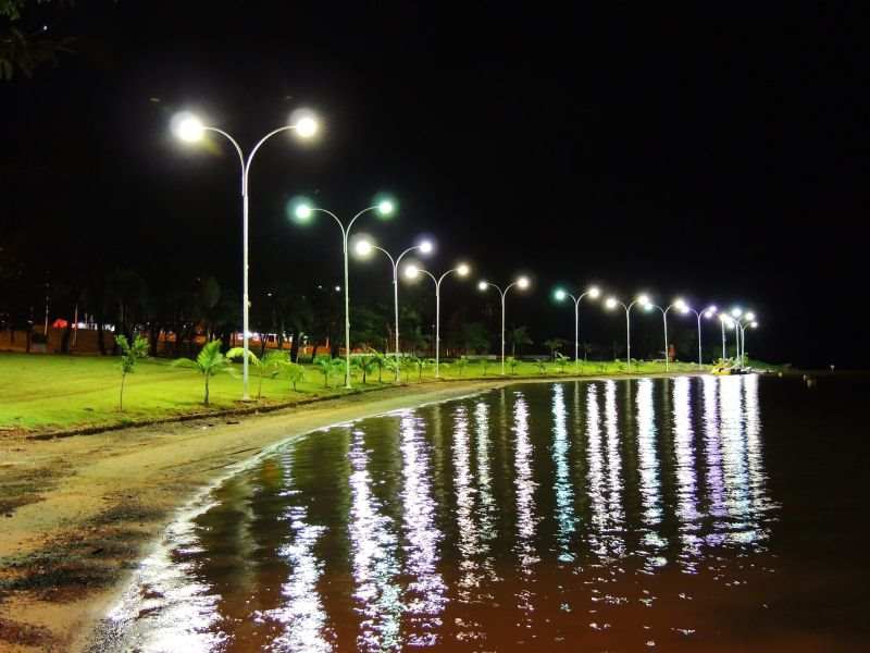 Praia de Cruzeiro do Iguaçu. Fotos: prefeitura do município/divulgação