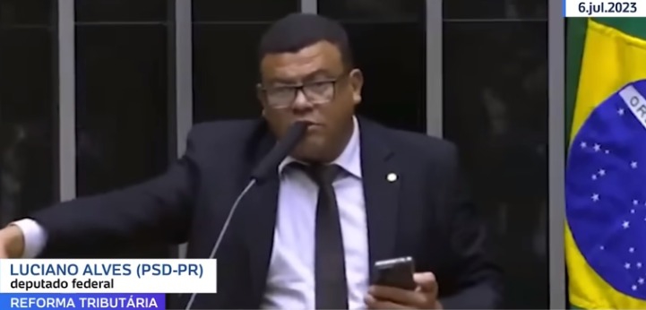 Foto: captura de vídeo da Câmara dos Deputados