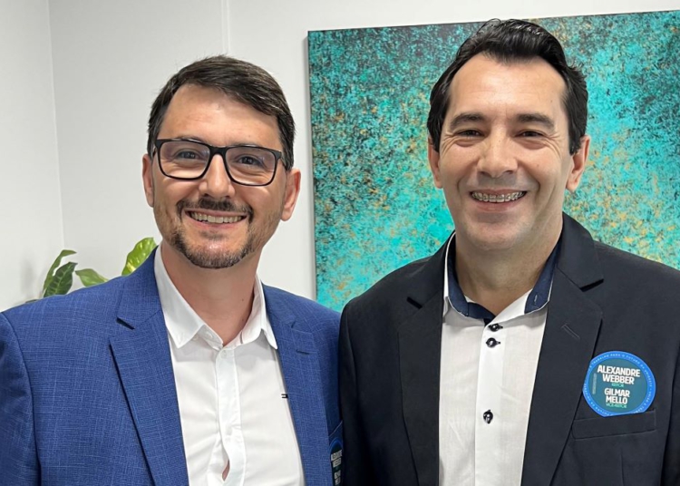 Alexandre Webber e Gilmar Mello foram reeleitos nesta quinta-feira (5) para a nova gestão da Universidade Estadual do Oeste do Paraná (Unioeste).
Foto: UNIOESTE