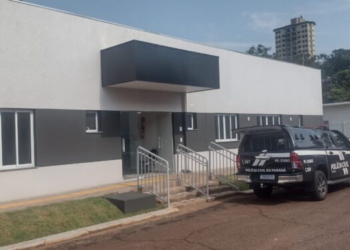 Nova sede da Delegacia da Mulher e do Instituto de Identificação de Foz do Iguaçu. Foto: Eli Silva/Rádio Cultura